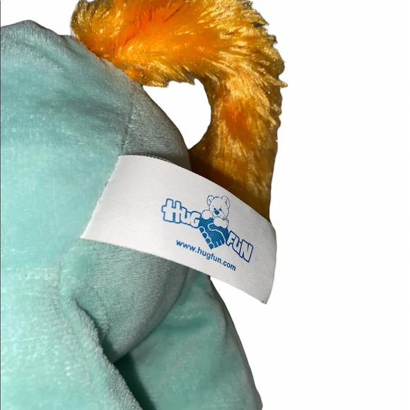 Hugfun blue unicorn plush - Picture 4 of 5